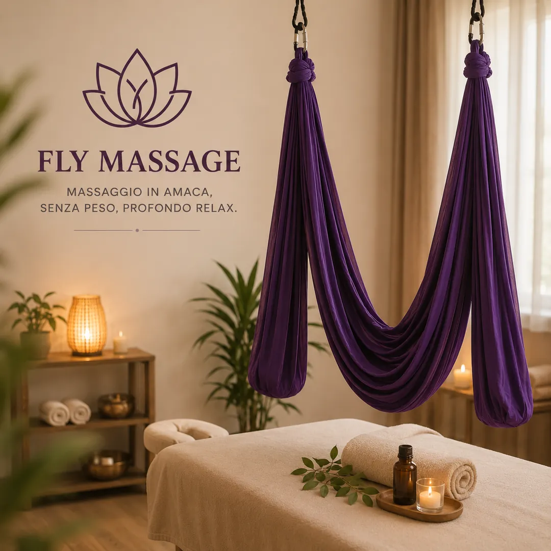 Fly Massage: massaggio in sospensione sull'amaca a Trieste