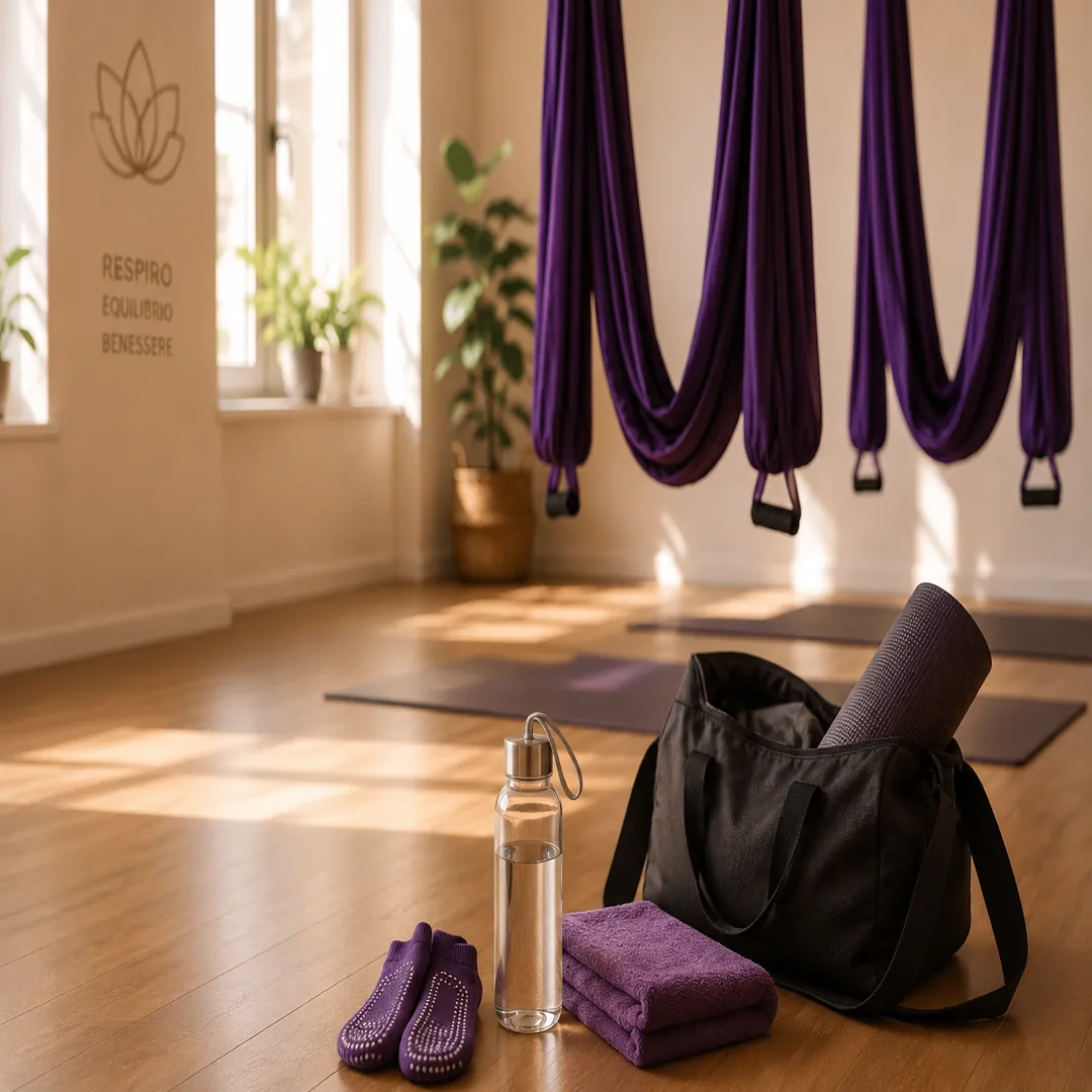 Cosa portare e come vestirsi alla prima lezione di Fly Yoga a Trieste